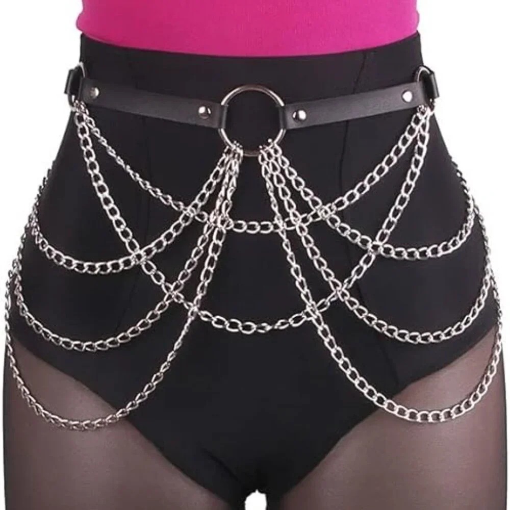 Goth Chain Belt